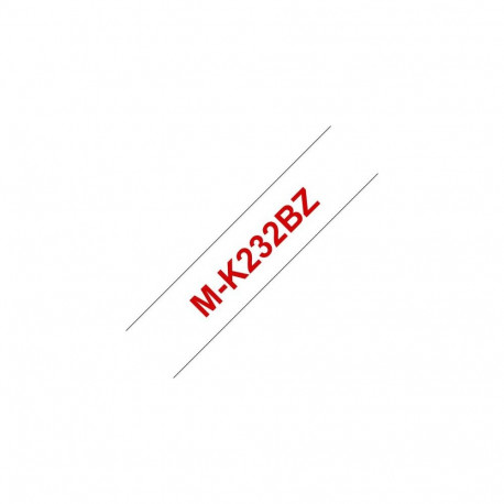 Brother M-K232B label-making tape