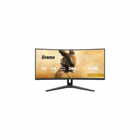 iiyama G-MASTER GCB3486WQSCP-B1 computer monitor 86.4 cm (34") 3440 x 1440 pixels UltraWide Qua
