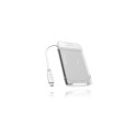 ICY BOX IB-AC703-C HDD/SSD enclosure Translucent, White 2.5&quot;