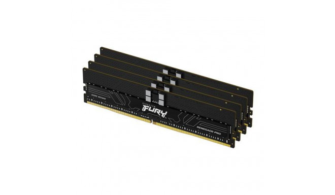 Kingston Technology FURY 128GB 6400MT/s DDR5 ECC Reg CL32 DIMM (Kit of 4) Renegade Pro EXPO