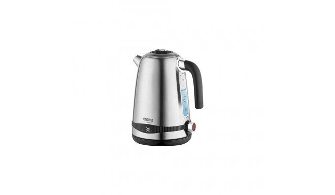 Camry Premium CR 1291 electric kettle 1.7 L 2200 W Black, Stainless steel