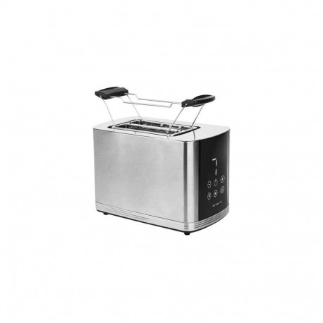 Emerio TO-128308 toaster 7 2 slice(s) 800 W Black, Silver