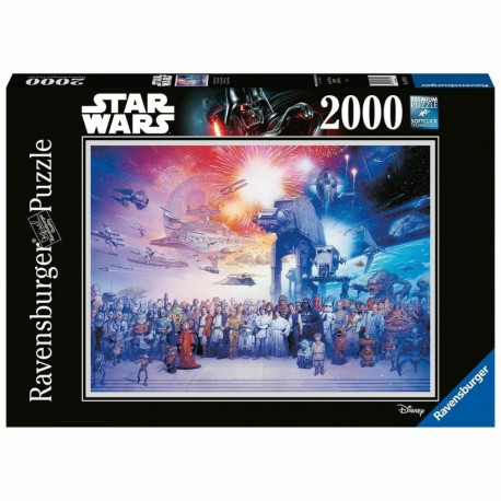 Pusle Ravensburger 167012 Star Wars (2000 Tükid, osad)