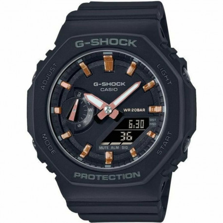 Men's Watch Casio GMA-S2100-1AER Black noir