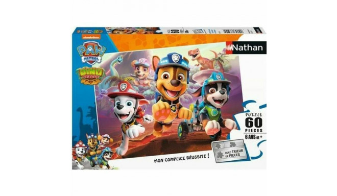 Pusle Nathan Paw Patrol to the rescue of the dinosaurs 60 Tükid, osad