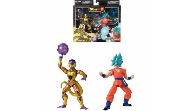 Action Figures Dragon Ball Super Dragon Stars: Golden Frieza vs Super Saiyan Blue Goku 17 cm
