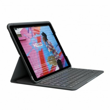 Tahvelarvuti Ümbris Logitech Slim Folio Grafiithall AZERTY