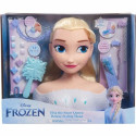 Beebinukk Aksessuaaridega Frozen Elsa Deluxe Styling Head