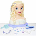 Beebinukk Aksessuaaridega Frozen Elsa Deluxe Styling Head