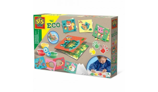 Drawing Set SES Creative Eco Finger Paint Cards