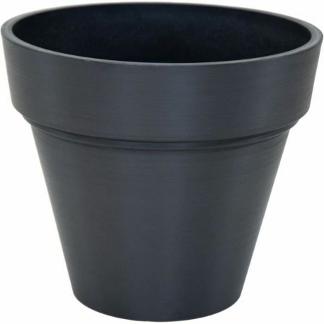 Taimepott Mega Collections Ecostone Planter Must noir Plastmass Taaskasutatav 35 cm 38 x 38 x 68 cm 