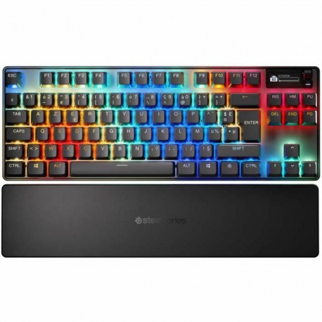 Bluetooth Keyboard SteelSeries apex pro tkl wl gen 3 Black Azerty French
