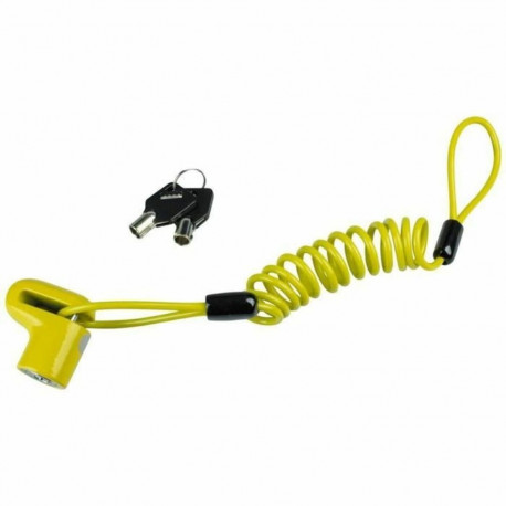 Võtmega tabalukk Burg-Wachter 520 50 Yellow SB Ristkülikukujuline