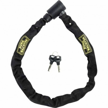 Võtmega tabalukk Burg-Wachter 580 90 BLACK Roostevaba teras