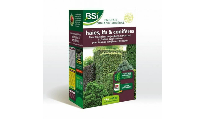Orgaaniline väetis BSI Hedge / Yew / Conifer 4 Kg