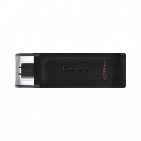 Mälupulk DataTraveler 70, 128GB, USB-C 3.2, must, Kingston