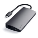 USB jagaja Satechi Multi-Port Adapter 4K Gigabit Ethernet V2, hall