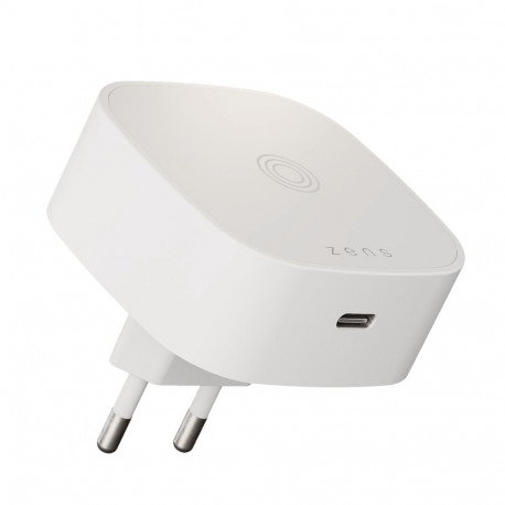 Juhtmevaba laadija Zens Wall Adapter, MagSafe / Qi2, valge