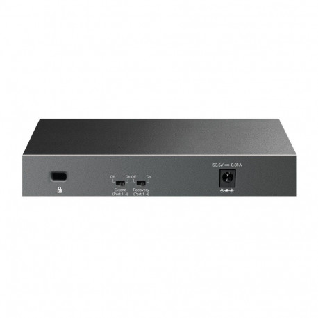 TP-Link võrgulüliti LiteWave LS106LP haldamata Fast Ethernet (10/100) Power over Ethernet (PoE), mus