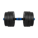 REBEL ACTIVE reguleeritavad bituumenist hantlid ühendusega 2x10 kg