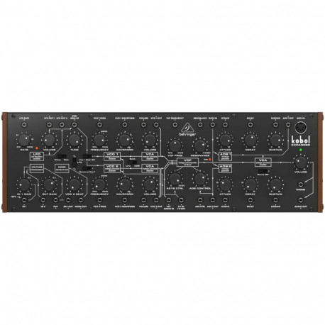 Behringer Kobol Expander - analogue semi-modular synthesizer