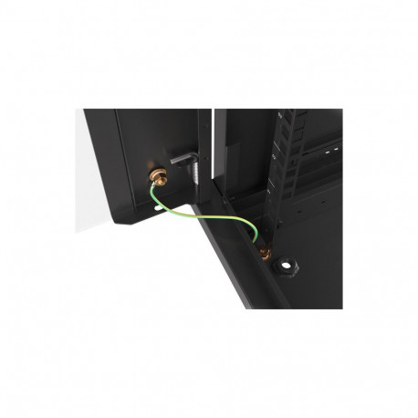 Lanberg WF01-6422-10B rack cabinet 22U Wall mounted rack Black