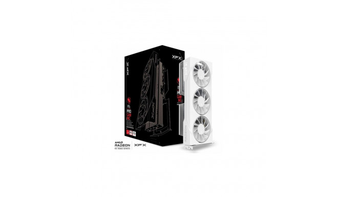 XFX SWIFT RX 9060XT OC valge 3-FAN 16GB graafikakaart