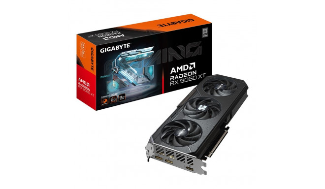 GIGABYTE Radeon RX 9060 XT GAMING OC 8G graafikakaart 8GB GDDR6