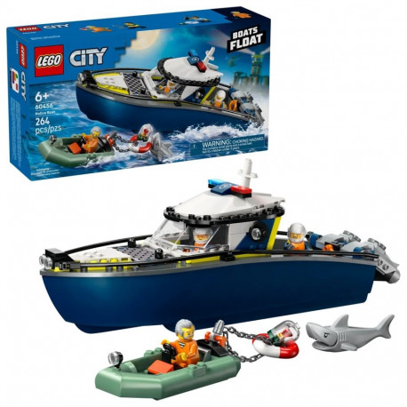LEGO CITY 60456 politseipaadi tagaajamine