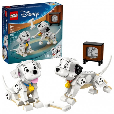 LEGO DISNEY 43271 Lucky & Penny 101 dalmaatsia kutsikad