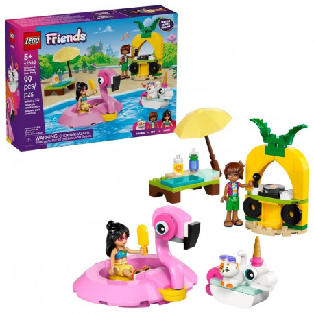 LEGO FRIENDS 42658 ükssarviku ja flamingo basseinipidu