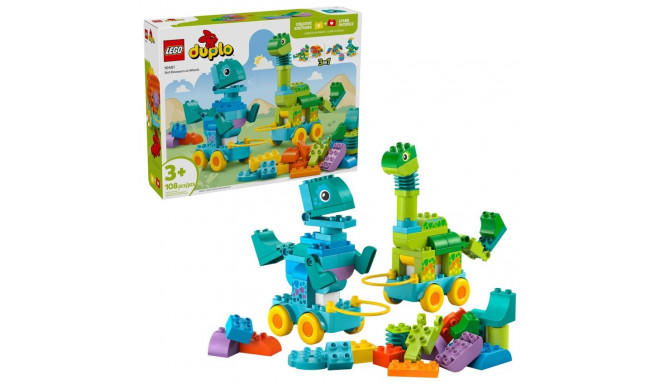 LEGO DUPLO 10451 3-ühes dinosaurused ratastel