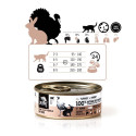 3COTY Turkey with rabbit - wet cat food - 80g