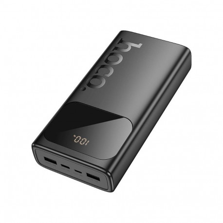 Hoco J144A Hymn power bank(30000mAh) SB-A1/USB-A2: 5V/2A USB-C/Micro: 5V/2A Black