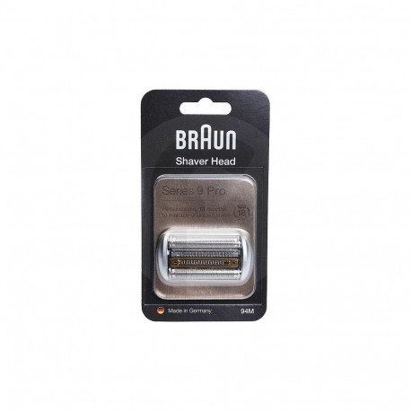 Braun Replacement Head Cassette 94M Silver, For Series 9 Pro and Series 9