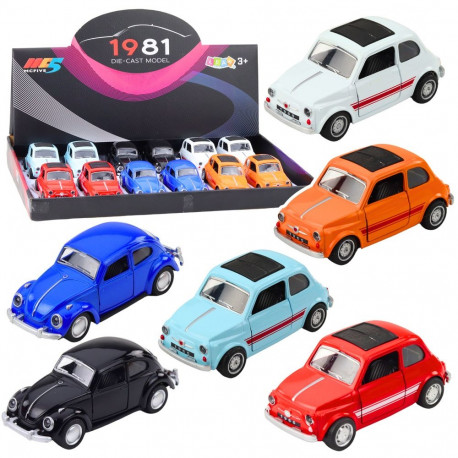 Klassikaline kollektsionääride mudelauto avanevate ustega 1:36