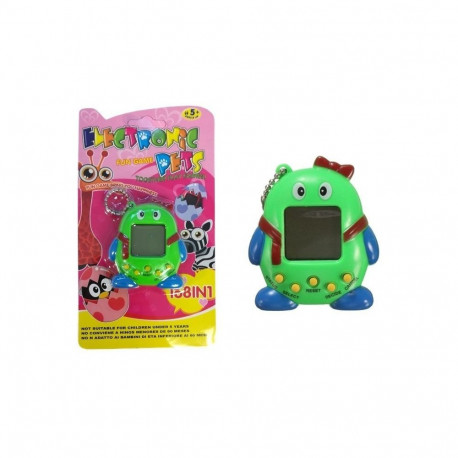 Elektroniczne Zwierzątko Tamagotchi z Kokardką Zielone