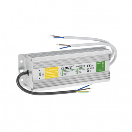 Zasilacz do sznura diodowego W-120W-12V 10A IP67