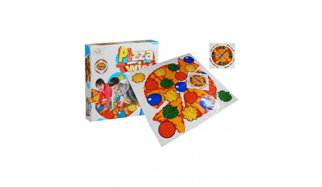 Aktywna Gra Zręcznościowa Rodzinna Pizza Mata Tarcza Losująca