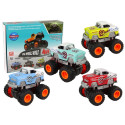 Auto 4x4 Klasyczny Model Na Dużych Kołach 4 Kolory