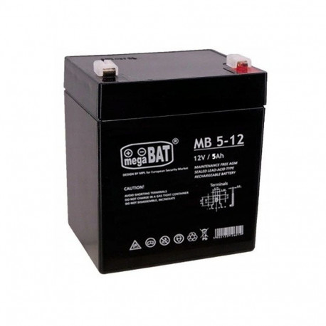 AGM geelakuga aku autole 12V5Ah