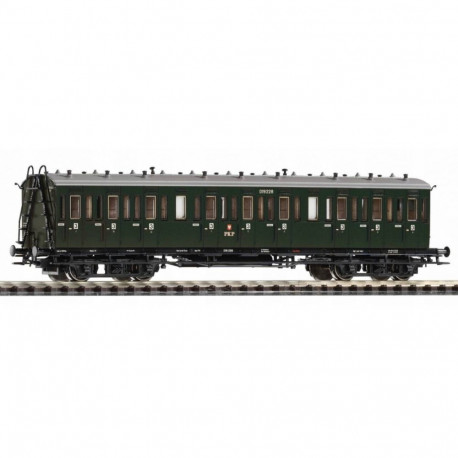 4-axle compartment car, 3rd class, Katowice Station