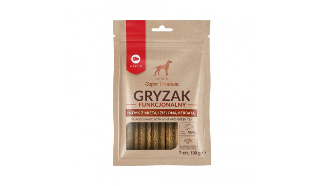 Dog Treat - MACED Turkey Chew with Mint & Green Tea 100g