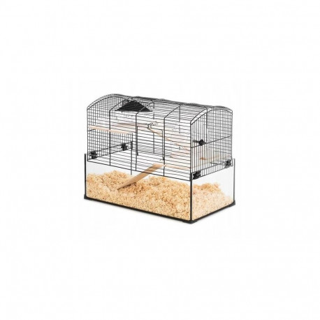 Cage - Zolux Cage Neo Panas Little With Glass Cuvette Black