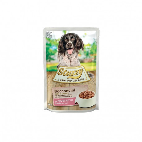 Wet Dog Food - Stuzzy Chunks With Ham, Blue