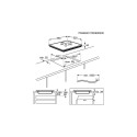 Induction Cooktop - AEG IKB64341FB 4 Zones Glass-Ceramic Built-In