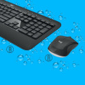 Wireless Keyboard and Mouse Combo - Logitech MK540 Advanced 10m Range, Spill Resistant