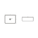 BASIN DOMOLETTI 1285-YW GLOSYS WHITE