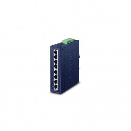PLANET IGS-801T network switch Unmanaged L2 Gigabit Ethernet (10/100/1000) Blue