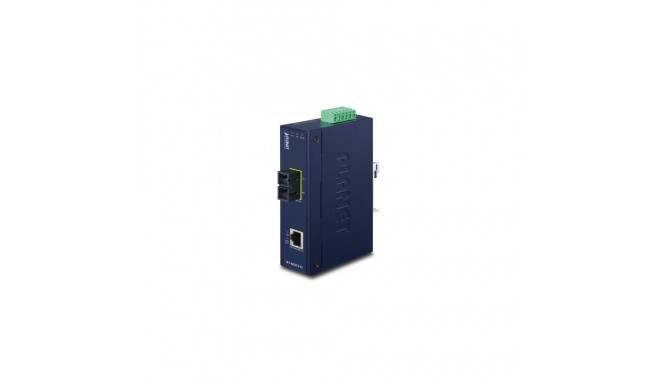 PLANET IFT-802TS15 network media converter 100 Mbit/s 1310 nm Single-mode Blue